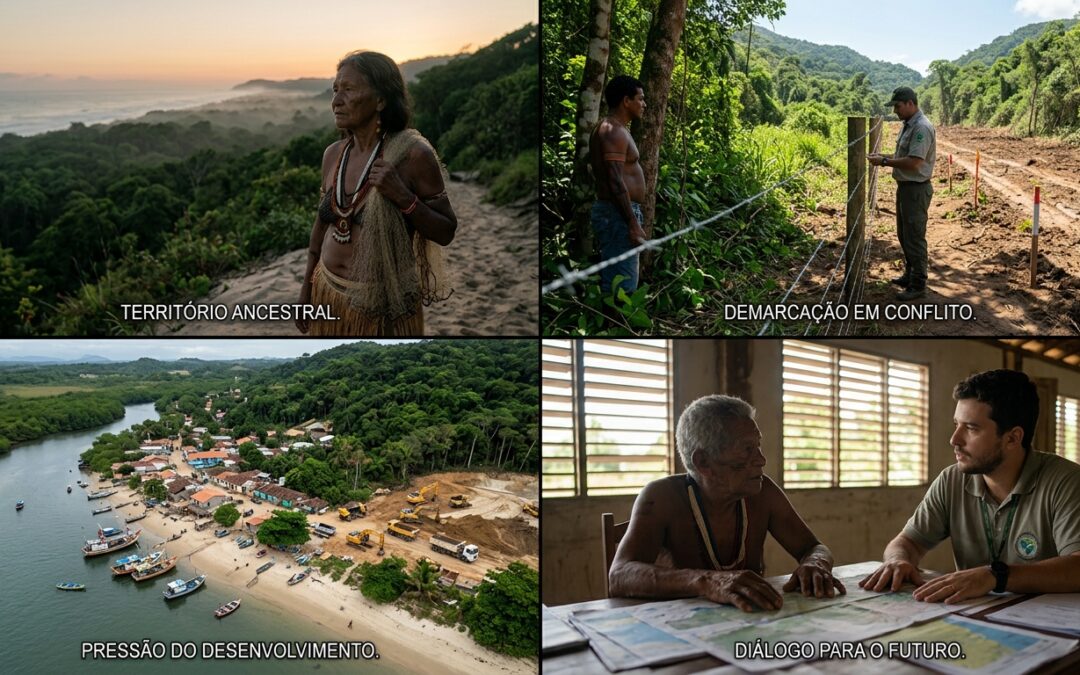 A questão fundiária das reservas naturais e indígenas do litoral
